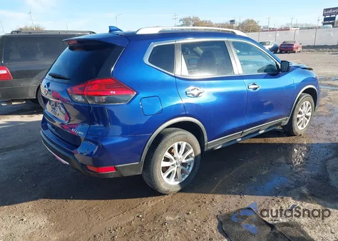 2017 Nissan Rogue Sv z USA, uszkodzony, nr VIN JN8AT2MV9HW026851